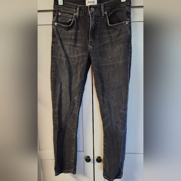 Agolde Toni Midrise Straight Size 25 Style# A133B-1274 - Picture 3 of 6